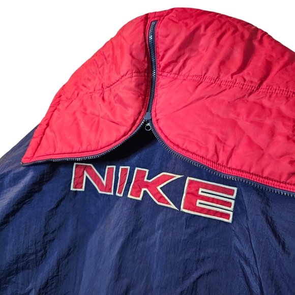 Vintage Nike Longline Puffer Coat - Full Length Insulated Overcoat - Picture 6 of 6